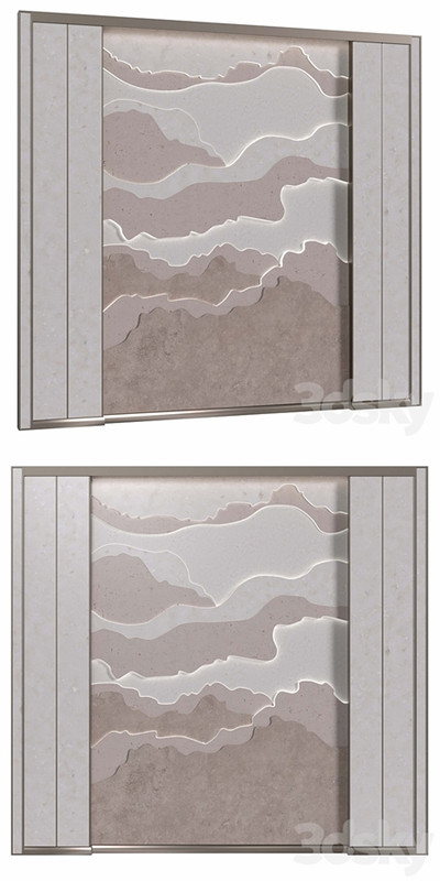 Headboard Stone wall panel